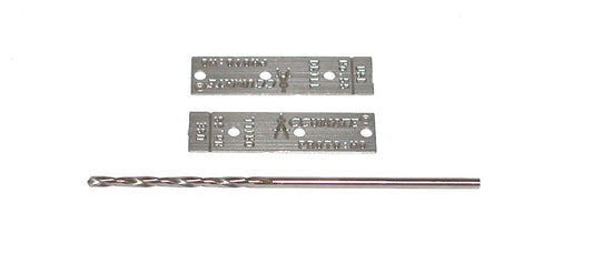 1002 Drill Jigs & Drill Bit for Scale Size Couplers