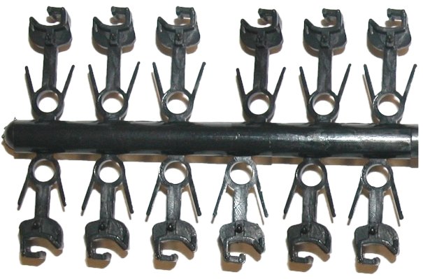 109 Unit Train Couplers (Non-Accumate) 6-Pair