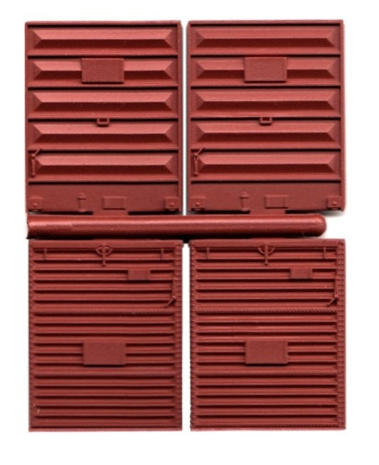 112 PS-1 Youngstown & Pyramid Door 8' (Set of 4)