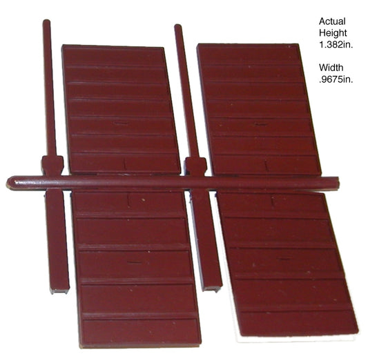 114 Superior Door 7' (Set of 4)