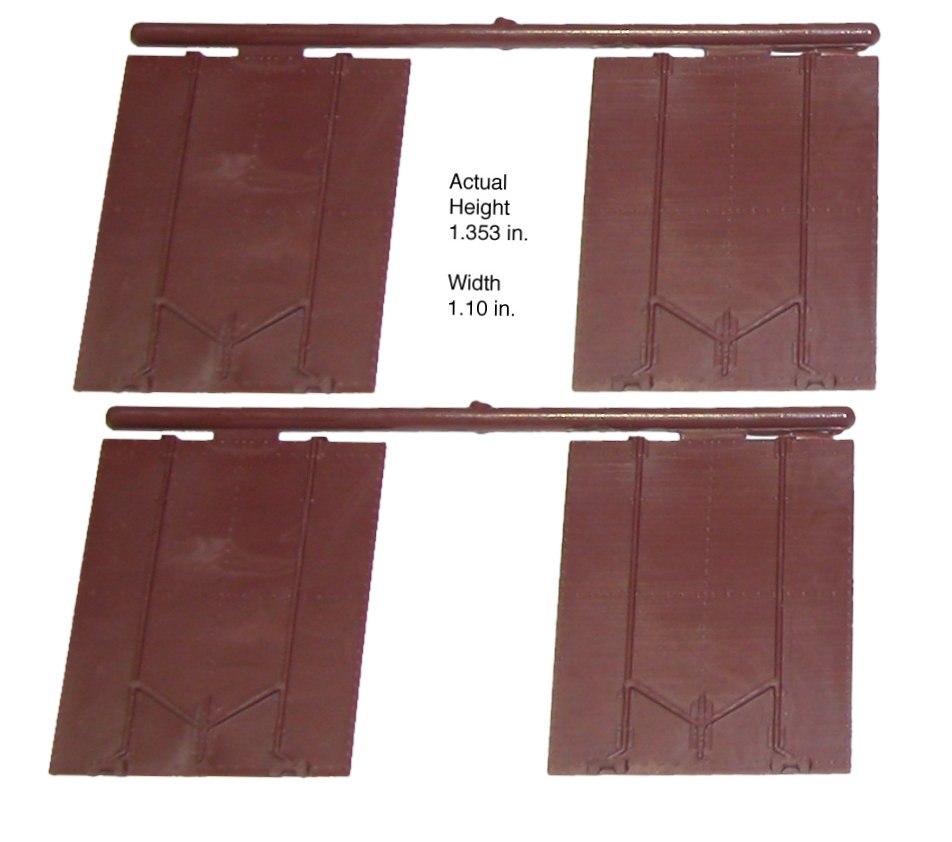 115 Insulated Plug Door 8' (Set of 4)