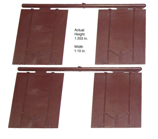115 Insulated Plug Door 8' (Set of 4)
