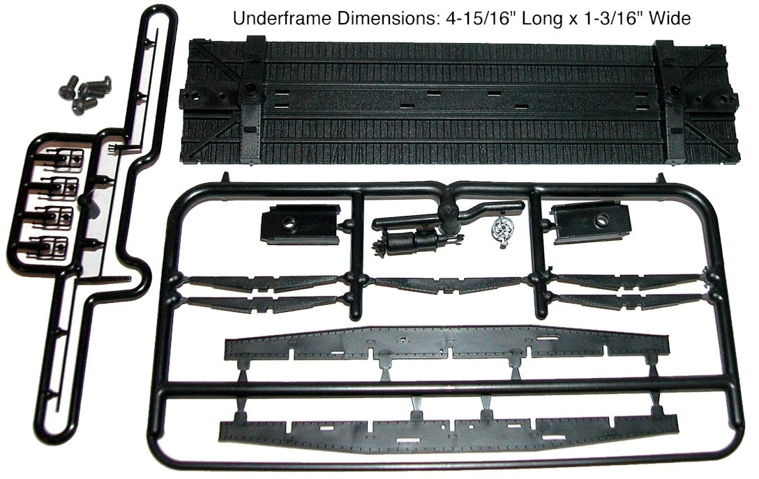 130 Fishbelly Underframe for 36' Wood Boxcar