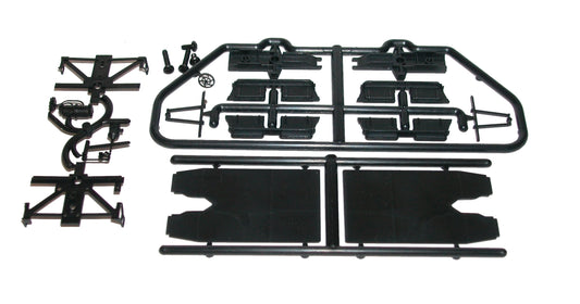 140 Offset Twin and Triple Hopper Detail Set Black