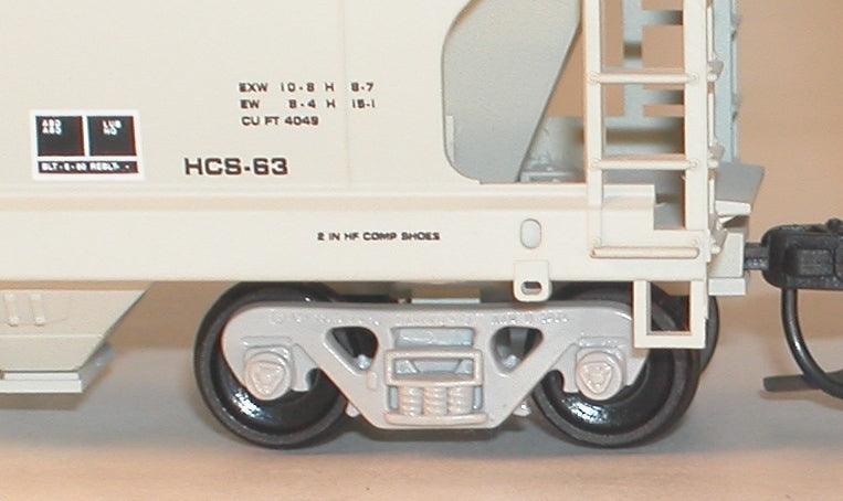 169 Roller Bearing Trucks 12 Pair - Light Gray (Without Wheels)