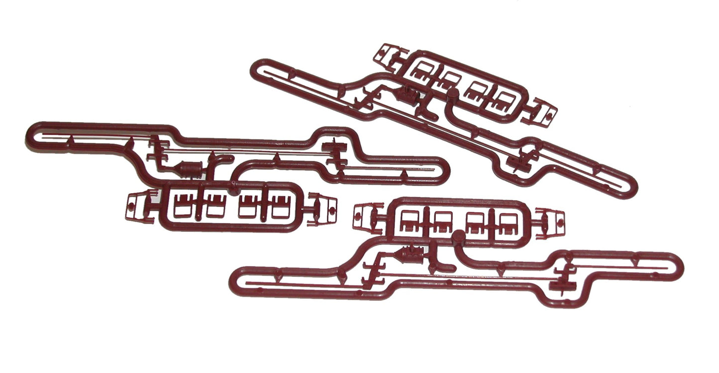 182 Stirrup & Brake Rod Set Brown (3)