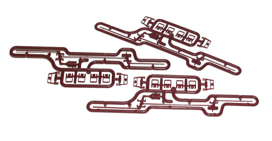 182 Stirrup & Brake Rod Set Brown (3)