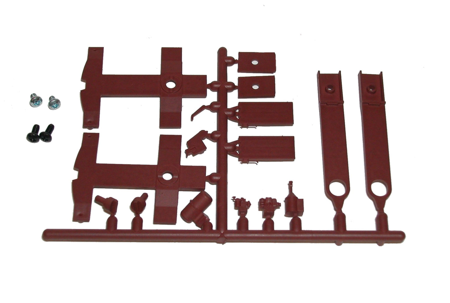 189 Bolster & Detail Set for 89' Flat Cars & Auto Racks (Brown)