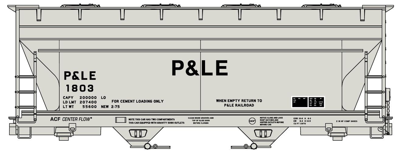 2222 Pittsburgh & Lake Erie P&LE (Coming Soon)