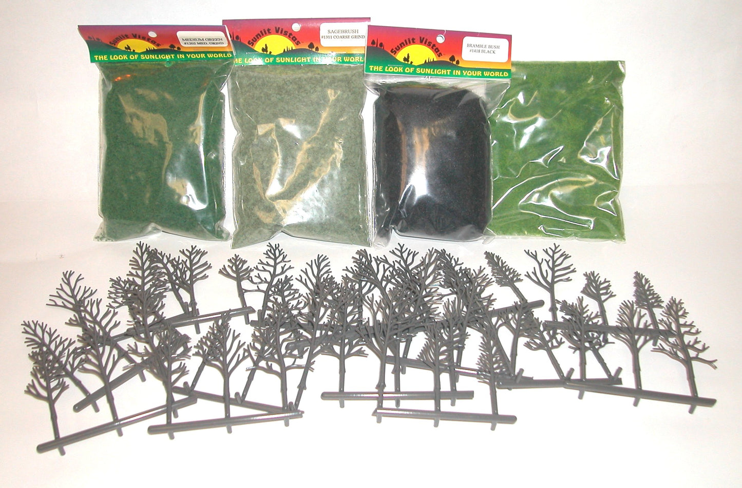 6001 Tall Deciduous Tree Kit (48 Small Trees)