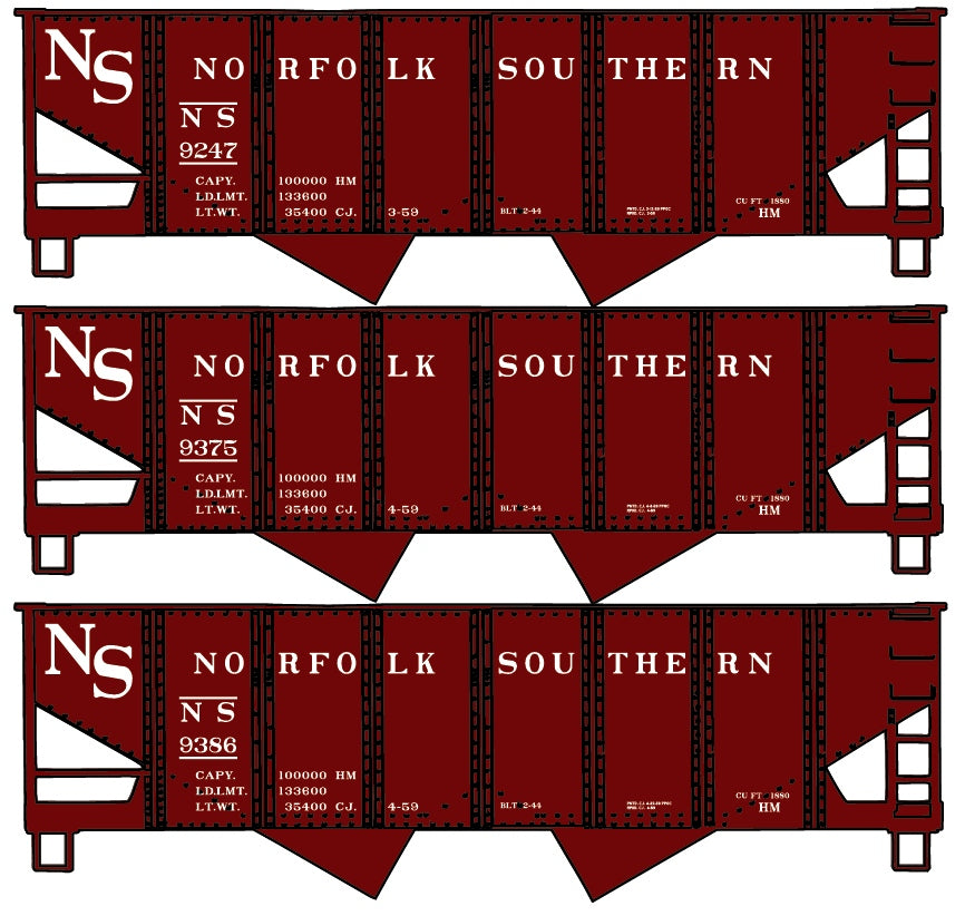 8094 Norfolk Southern 3-Car Set