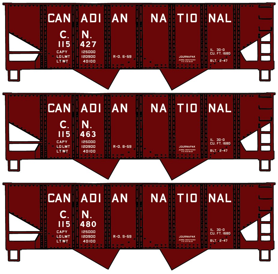 8145 Canadian National 3-Car Set