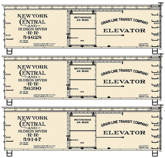 8153 New York Central & Hudson River 3-Car Set