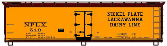 81561 Nickel Plate Lackawanna Dairy Line