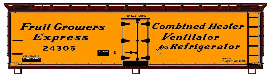 81611 Fruit Growers Express (Singles)