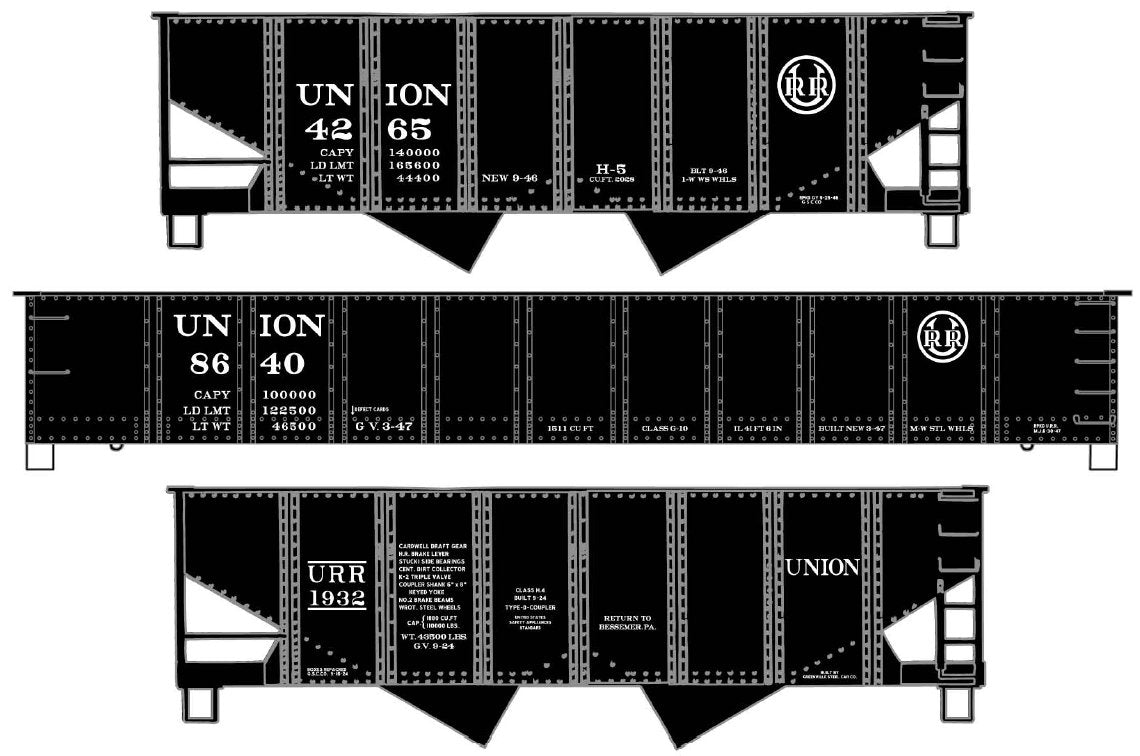 8165 Union Railroad 3-Car Set