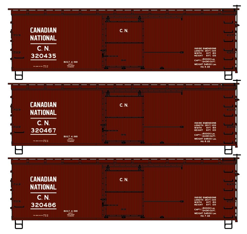 8169 Canadian National 3-Car Set
