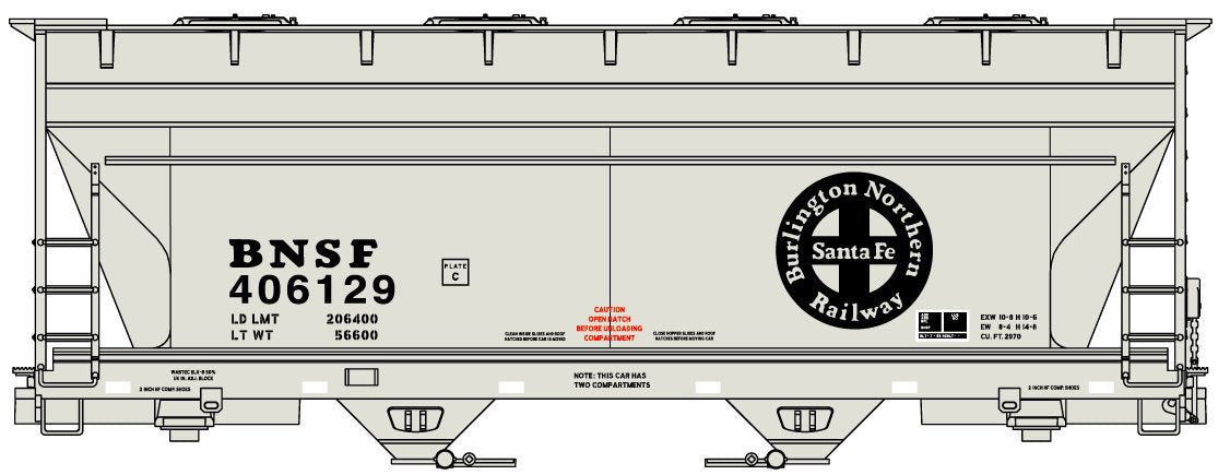 BNSF 406129
