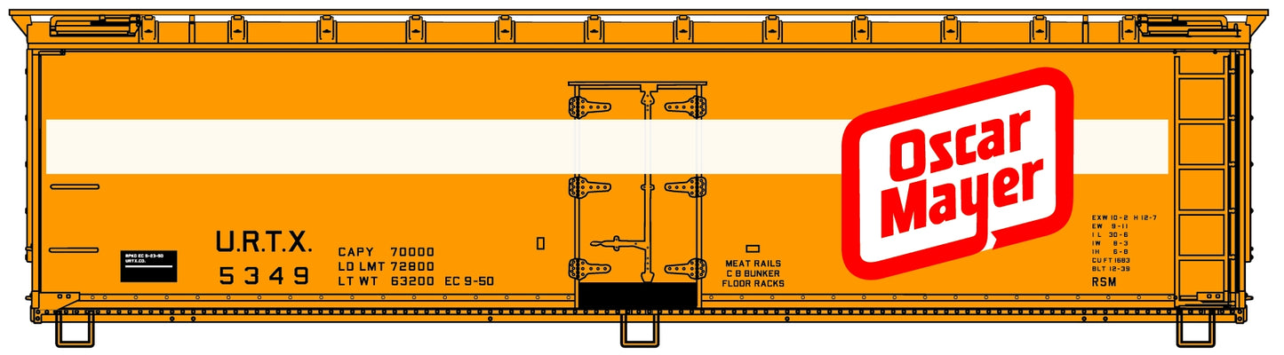 Trainfest Special Run Oscar Mayer Wood Reefer