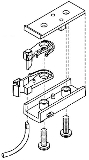 1080 Scale Size Accumate Couplers with Draft Gear 50-Pair