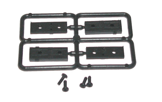 1081 Scale Size Draft Gear (for Sergent Couplers) 100 Pair