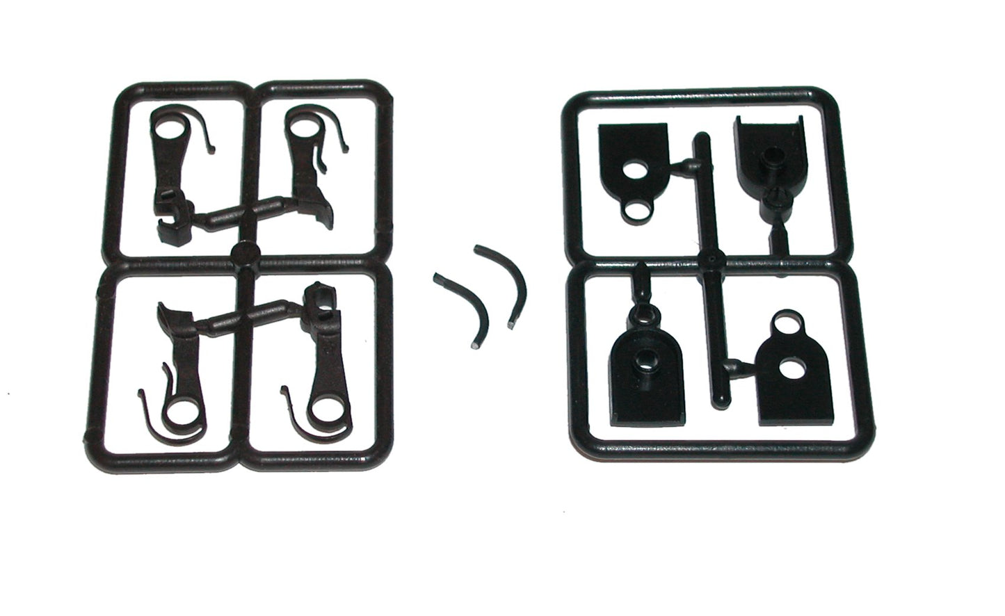 1013 Medium Shank Accumate Coupler w/Coupler Boxes 2-Pair