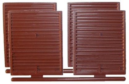 121 Youngstown Door without tack boards 8' (Set of 4)
