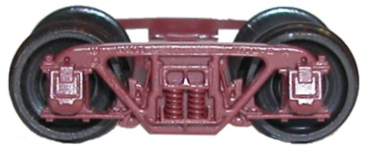 167 Andrews Trucks 12 Pair - Mineral Red (Without Wheels)