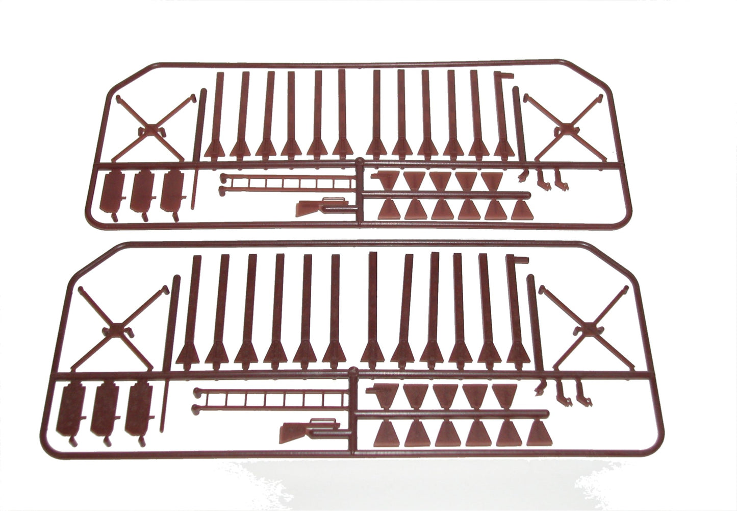186 Auto Rack Detail Set (2) Mineral Red