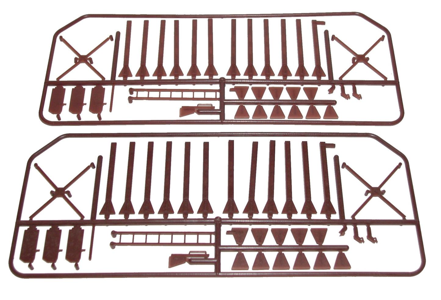 186 Auto Rack Detail Set (2) Mineral Red