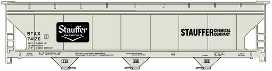 Stauffer Chemical Company 3-Bay ACF Covered Hopper