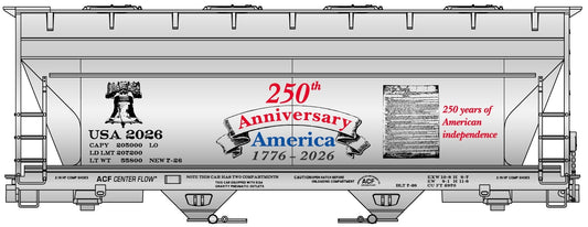 22026 America 250th Anniversary Car 1776-2026 (Coming Soon)