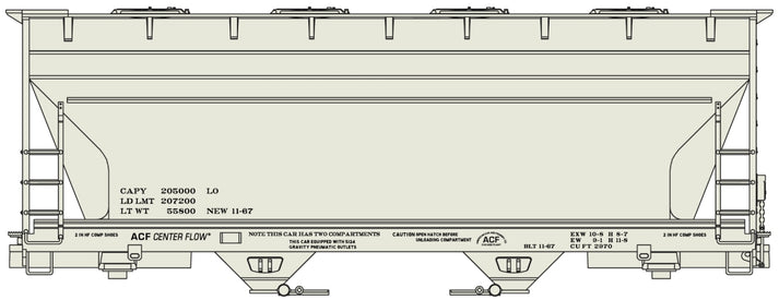 2296u 2296 Data Only (1967) – Accurail Inc