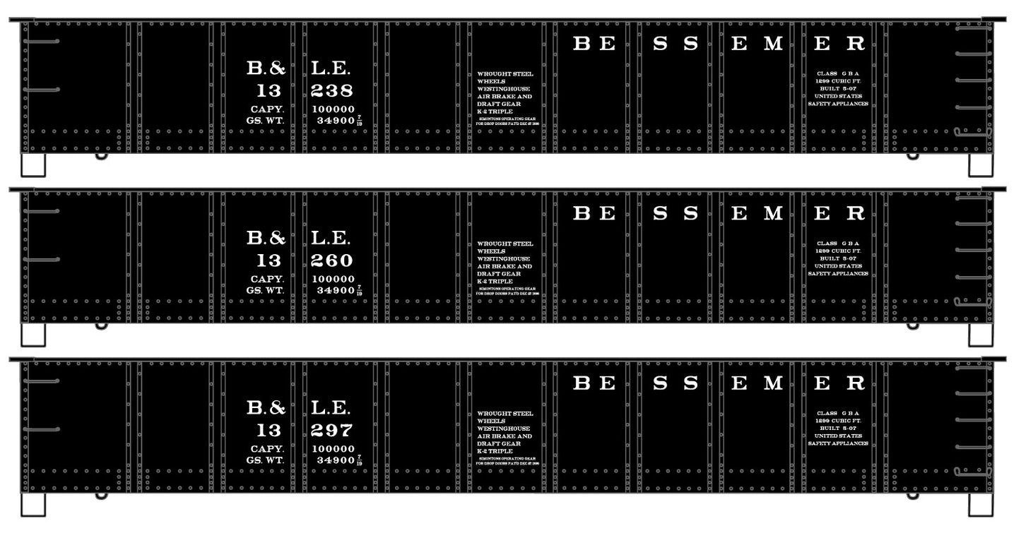 37774 Bessemer & Lake Erie 3-Car Set