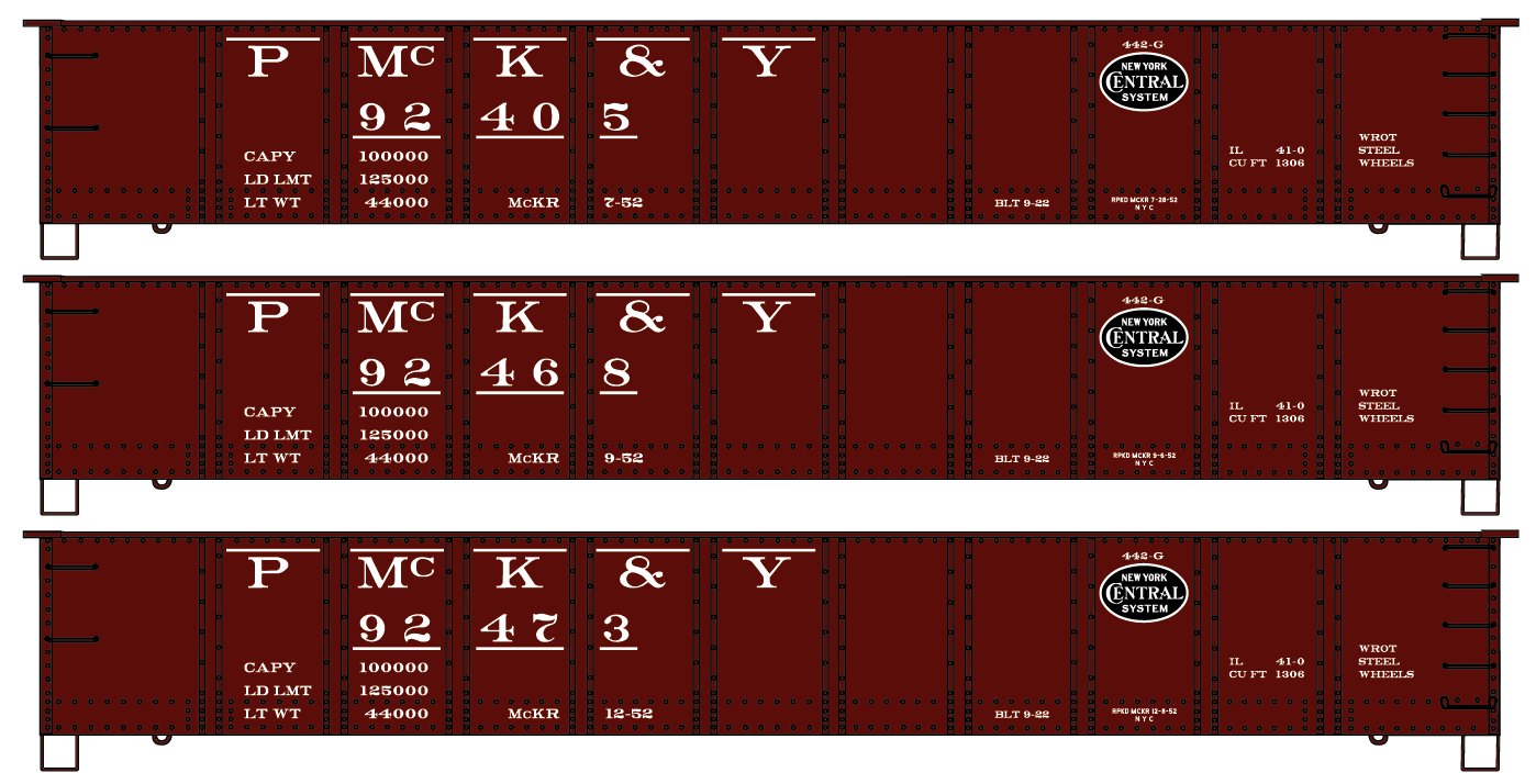 37784 Pittsburgh McKeesport & Youghiogheny 3-Car Set (Coming Soon)