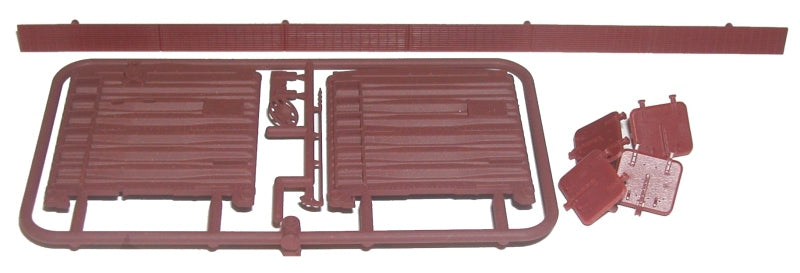 Reefer Frame Rails 446 Steel Reefer Roofwalk and Details (Brown) – Accurail Inc