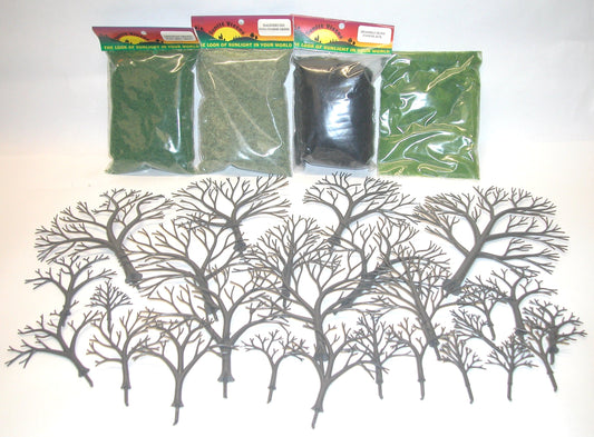 6601 Broad Deciduous Tree Kit Summer Variety Pack
