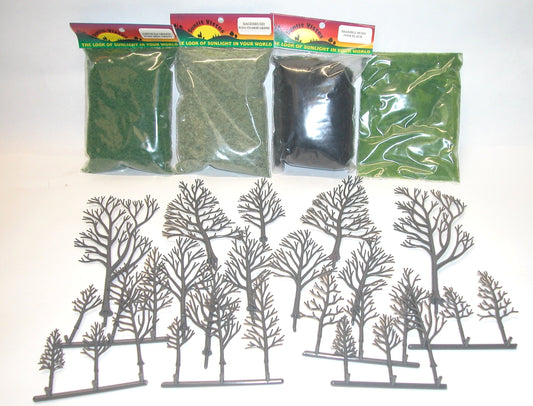 6602 Tall Deciduous Tree Kit Summer Variety Pack