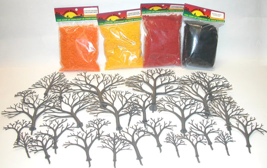 6603 Broad Deciduous Tree Kit Autumn Variety Pack