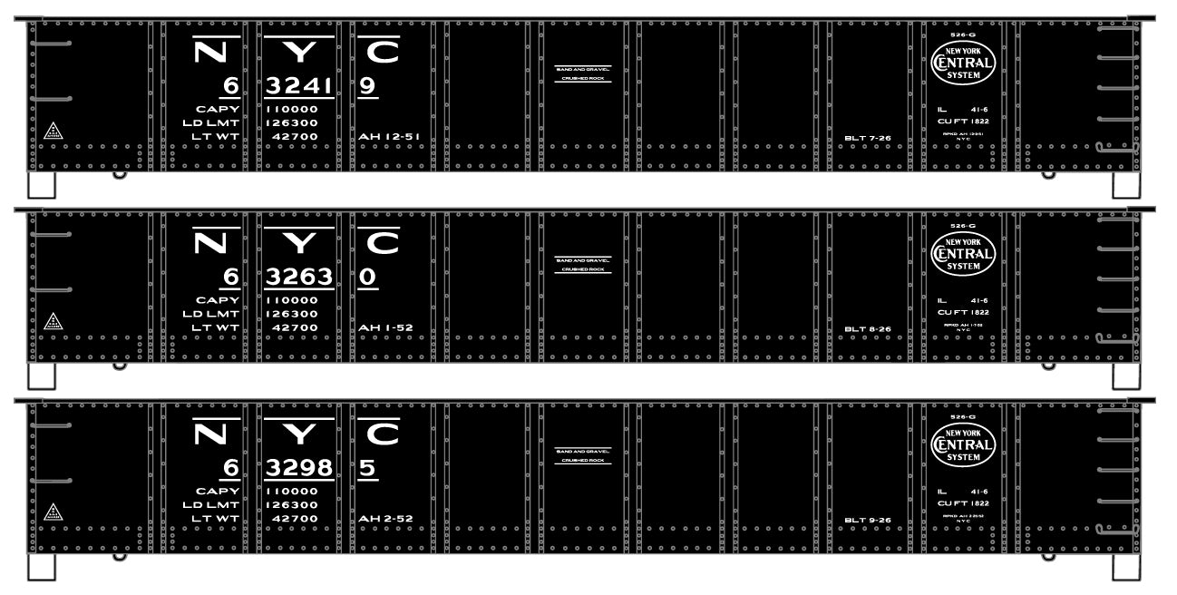 8022 New York Central 3-Car Set