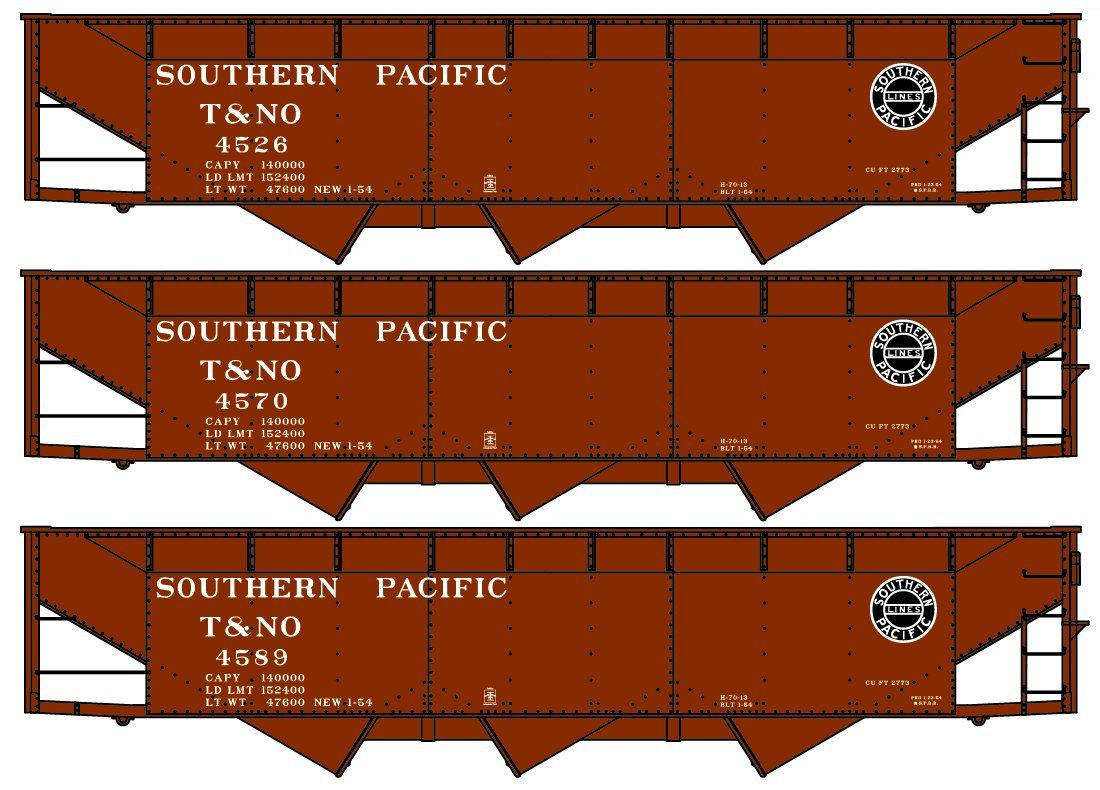 8060 Southern Pacific T&NO 3-Car Set