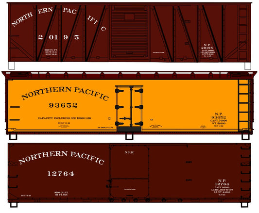 8144 Northern Pacific 3-Car Set