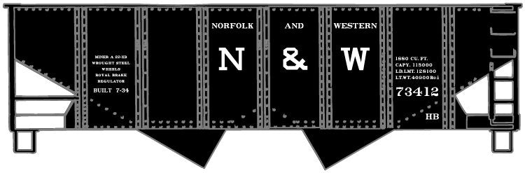 81521 Norfolk & Western (Singles)