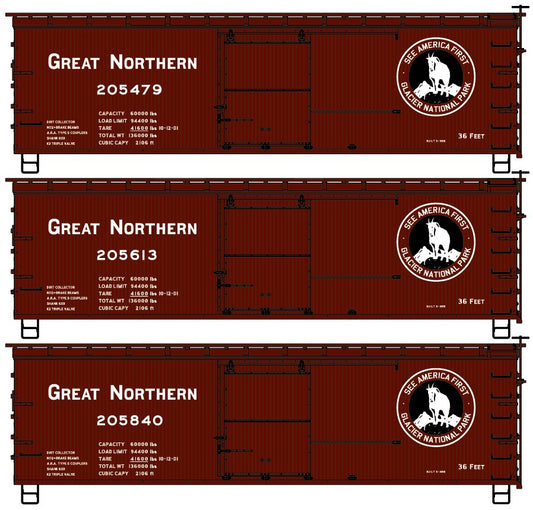 8158 Great Northern 3-Car Set