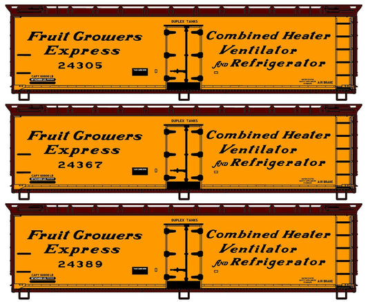 8161 Fruit Growers Express 3-Car Set