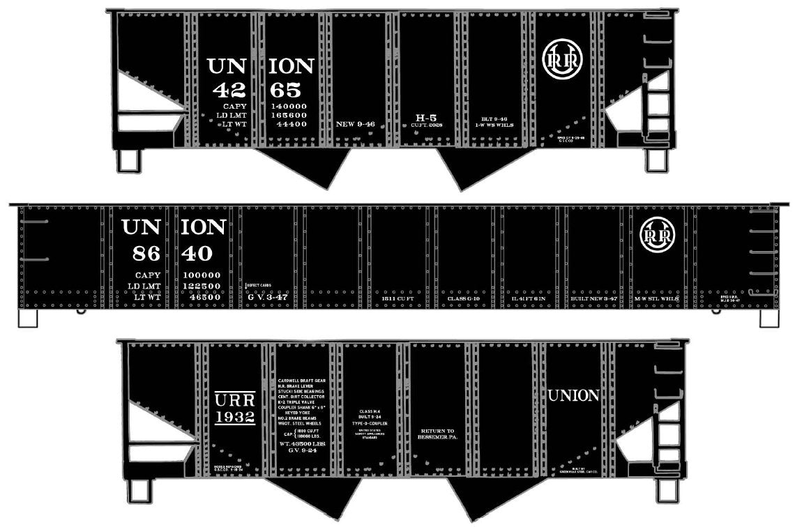 8165 Union Railroad 3-Car Set