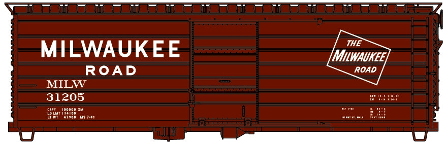 81833 Milwaukee Road - Billboard Paint Scheme (Coming Soon)