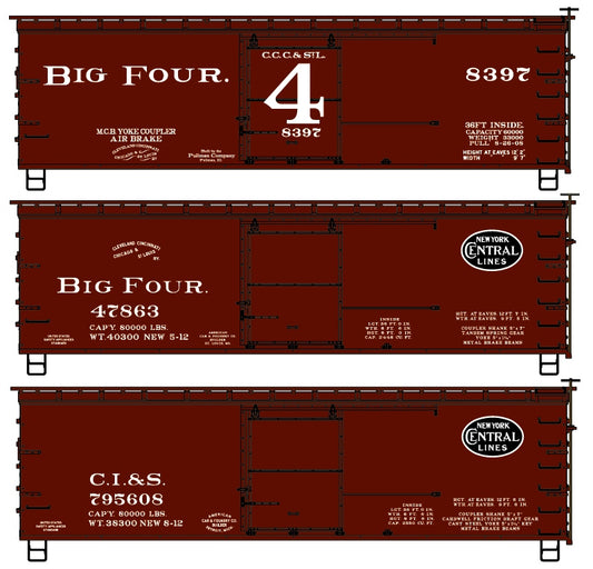 8189 CCC&StL & NYC Subsidiary 3-Car Set (Coming Soon)