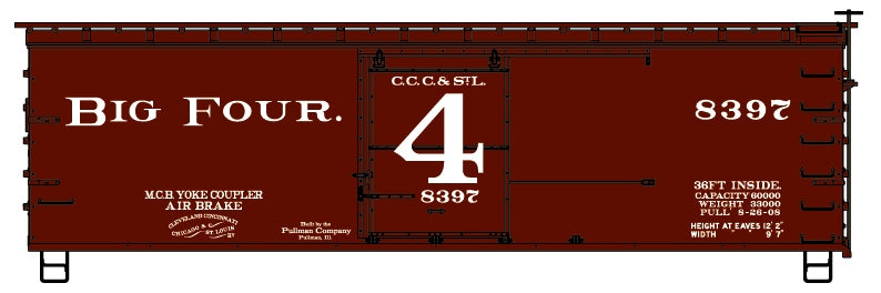 81891 Big Four CCC&StL 8397 (Coming Soon)