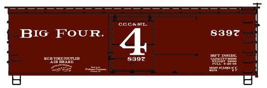 81891 Big Four CCC&StL 8397 (Coming Soon)